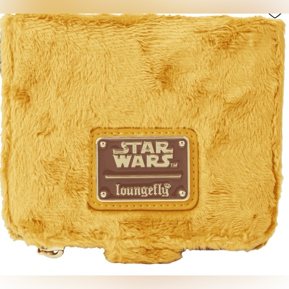 NWT Loungefly Star Wars plush Wicket bi-fold wallet - Picture 4 of 12